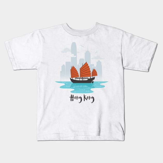 Hong Kong Kids T-Shirt by Malchev